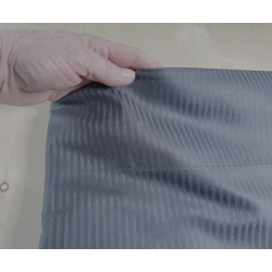 Doppel Laken Satin SET - Spannbettlaken / Bettlaken / 2 x Kissenbez�ge