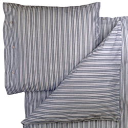 Bedding Milkman Blue Flannel GOTS