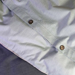 Bedding Chambray Sage Green GOTS