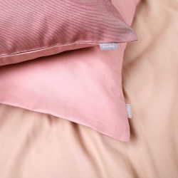 Sengetj Satin Copenhagen Peach