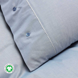 Sengetj Chambray Blue GOTS