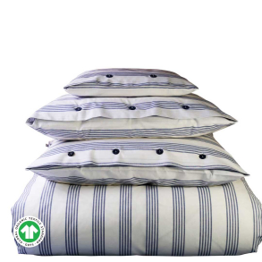 Sengetj Fjord Blue GOTS