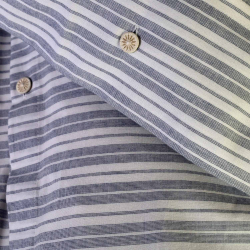 Bedding Milkman Blue Flannel GOTS