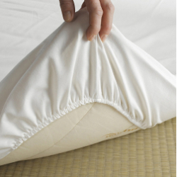 Topsheets PLAIN WEAVE White GOTS