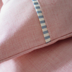 Junior Brnesengetj Melange Blue - Rd udsolgt