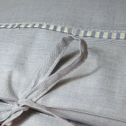 Junior Brnesengetj Melange Blue - Rd udsolgt