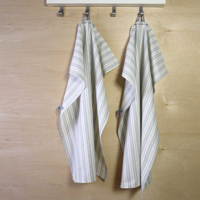 Tea Towel Milkman Blue, - Double pack