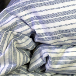 Bedding Milkman Blue Flannel GOTS