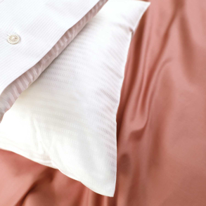 Sheets SATEEN Salmon - Fitted