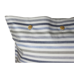 Bedding North Sea Blue GOTS