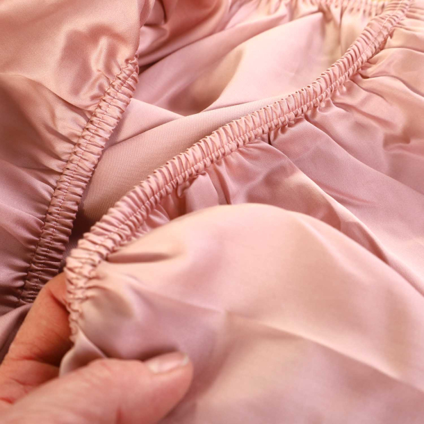 Sheets SATEEN Peach - Fitted