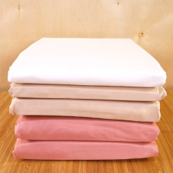 Sheets SATEEN Salmon - Fitted