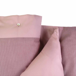 Sengetj Satin Copenhagen Peach